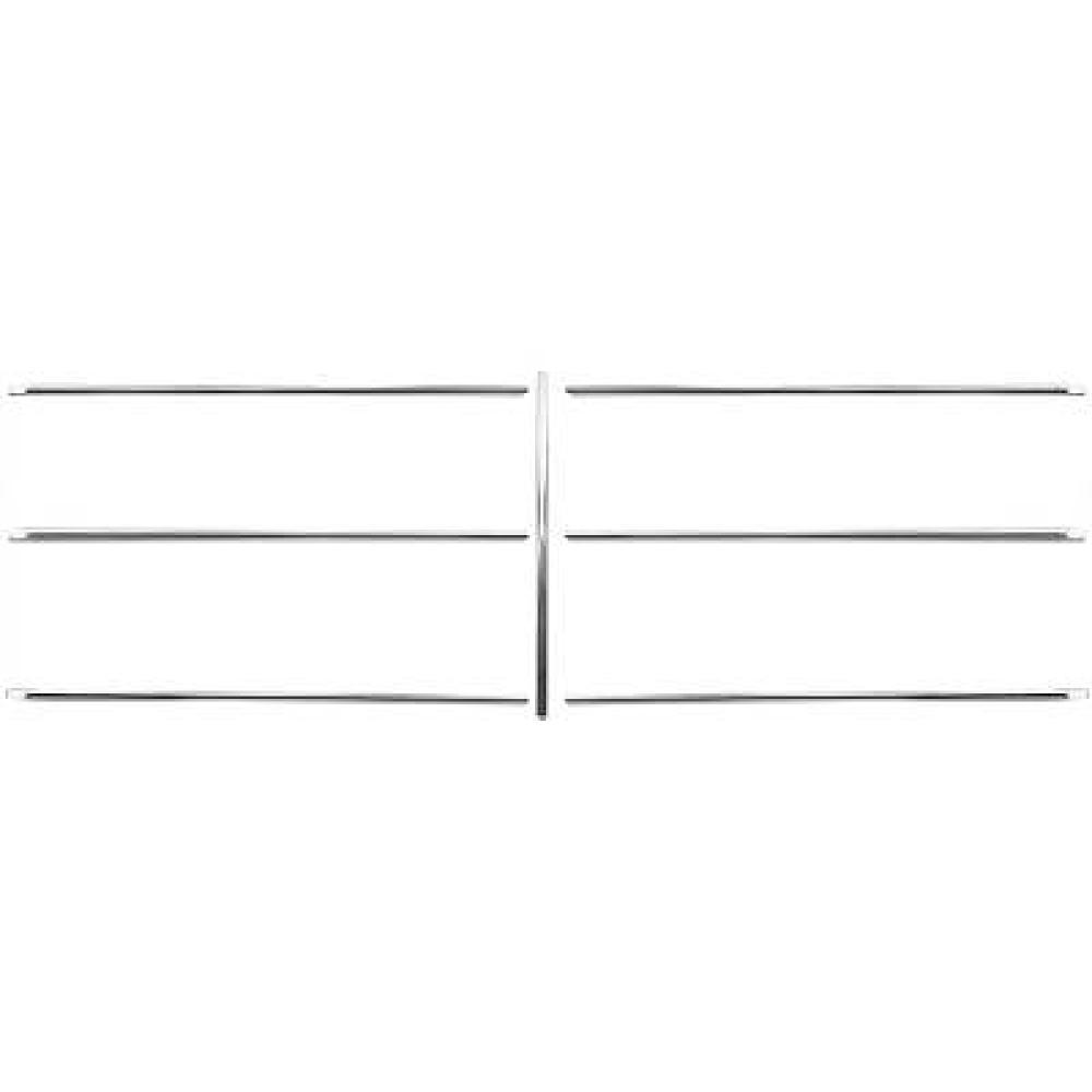 Jeu de baguettes et bandes protectrices, grille de radiateur Mercedes W140 SE/L (300-600) 91-98