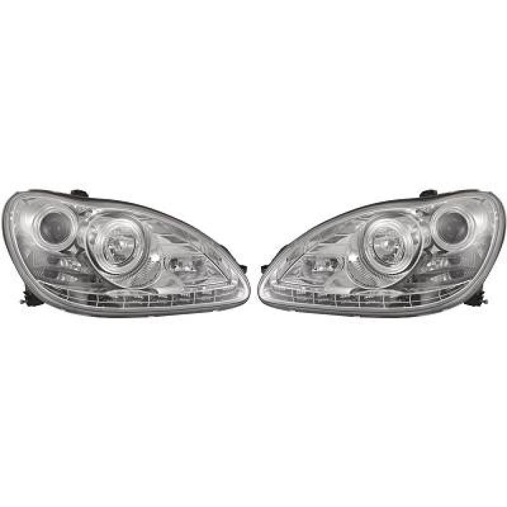 Kit de projecteurs principaux Mercedes S-Kl. W220 98-05