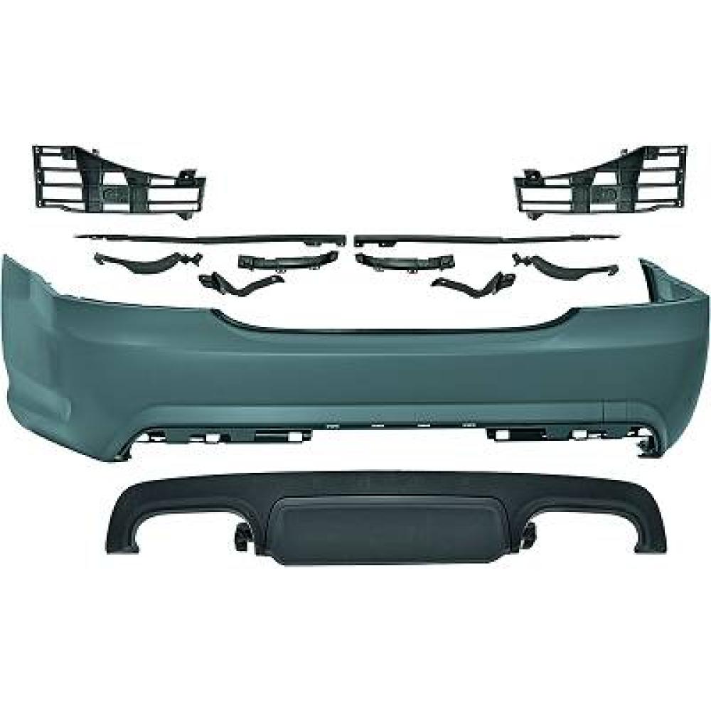 Pare-chocs arrière Mercedes S-Kl. W221 05-09 + parktronic