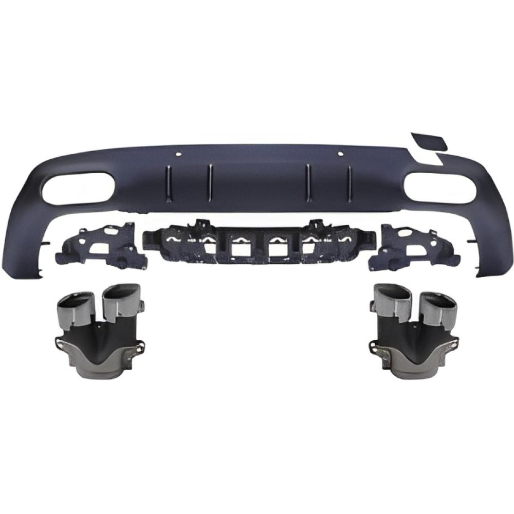 Enjoliveur, pare-chocs arrière Mercedes CLS (C257) 18->>