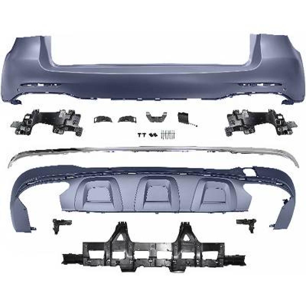 Pare-chocs arrière Mercedes GLC-Kl. (W253) 1.15-7.19