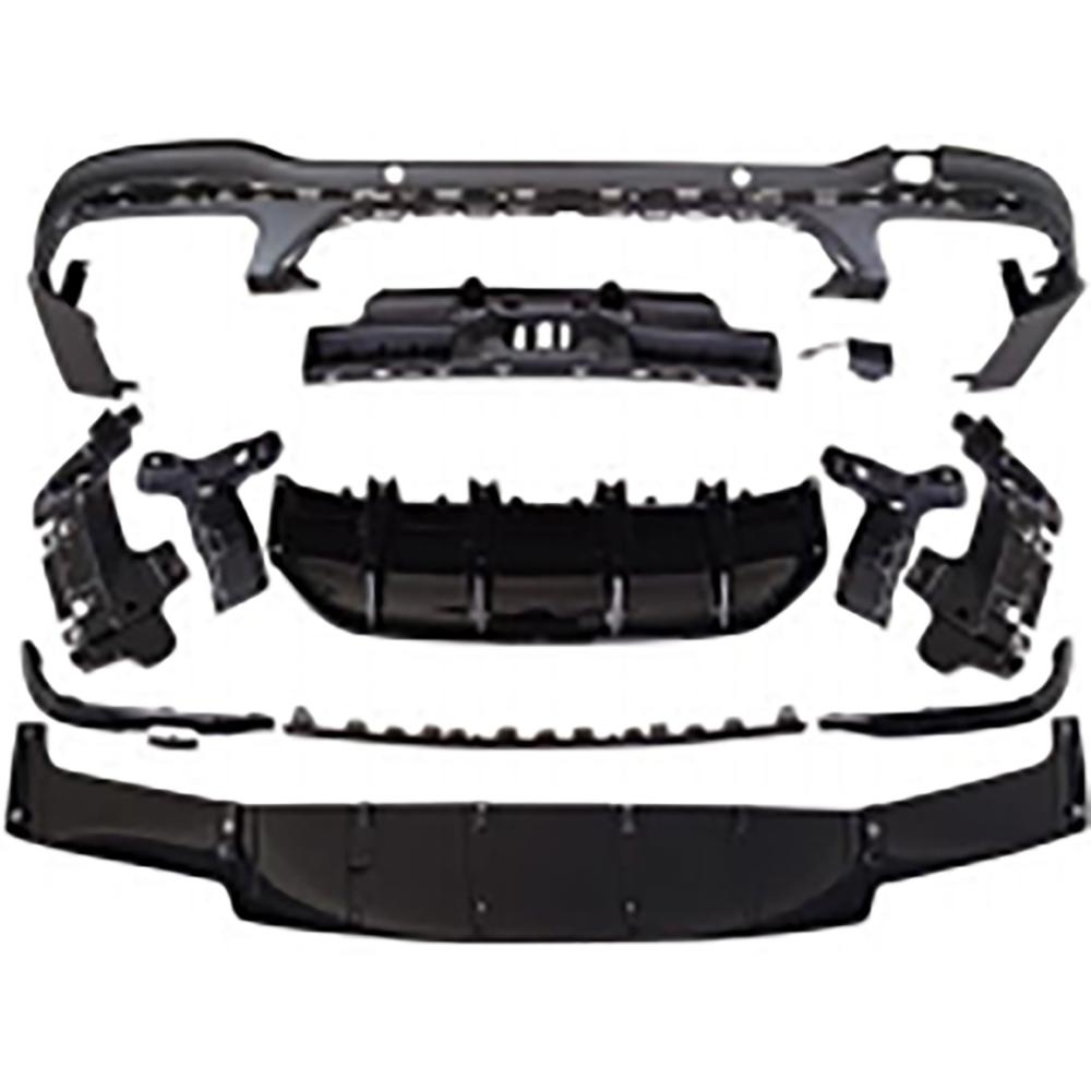 Enjoliveur, pare-chocs arrière Mercedes GLC-Klasse (X253) 19-22