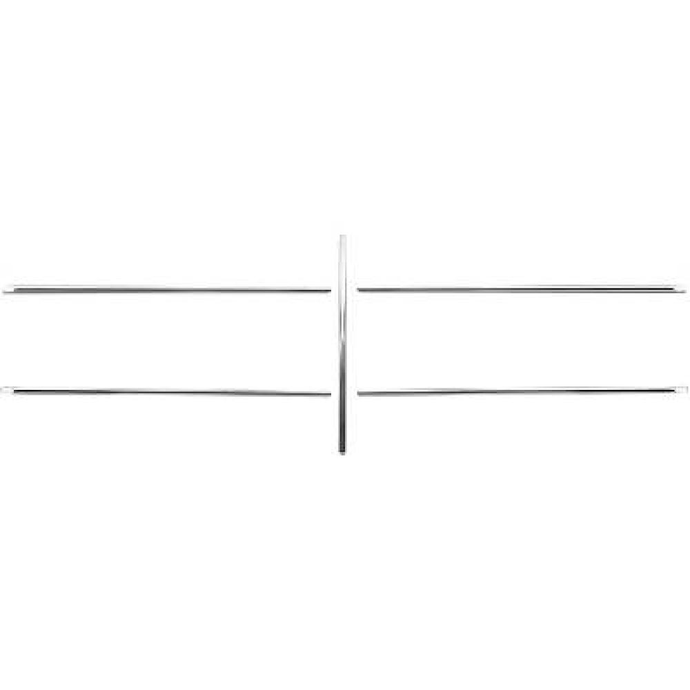 Jeu de baguettes et bandes protectrices, grille de radiateur Mercedes C180-280(W202) 93-00