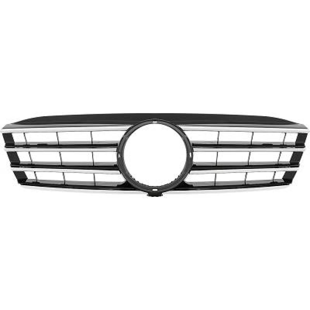 Grille de radiateur Mercedes (C180-320)W203 00-08