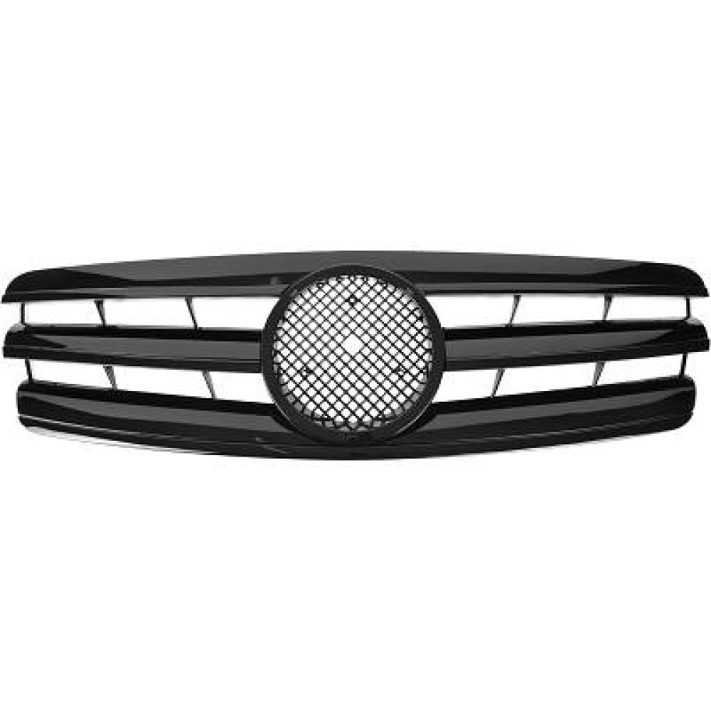 Grille de radiateur Mercedes (C180-320)W203 00-08