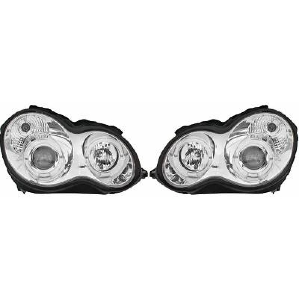 Kit de projecteurs principaux Mercedes (C180-320)W203 00-08