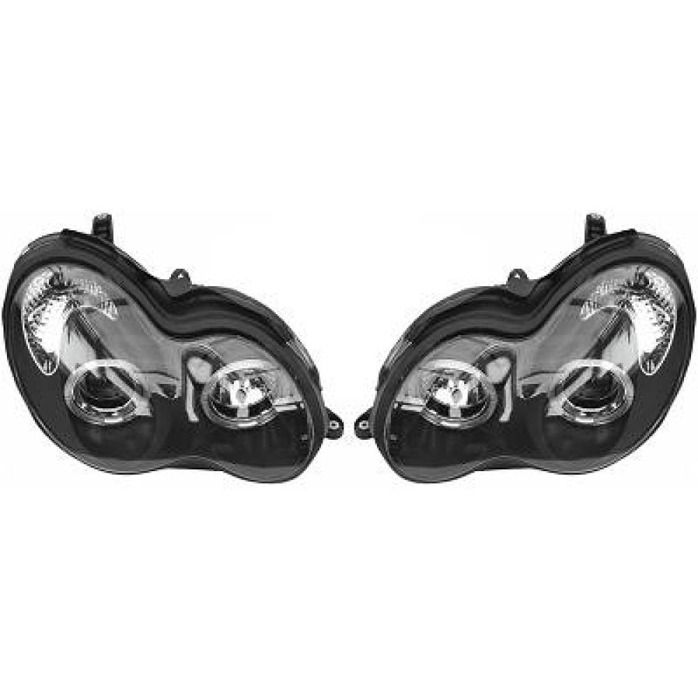 Kit de projecteurs principaux Mercedes (C180-320)W203 00-08