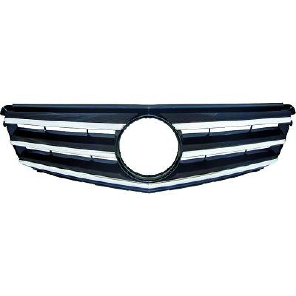 Grille de radiateur Mercedes C-Kl. W204 07-11