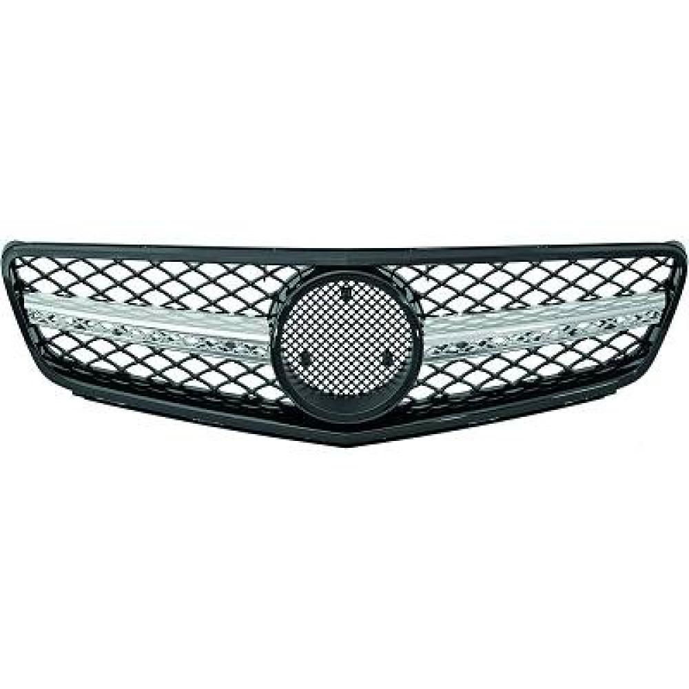 Elément insertable, grille de radiateur Mercedes C-Kl. W204 11-15