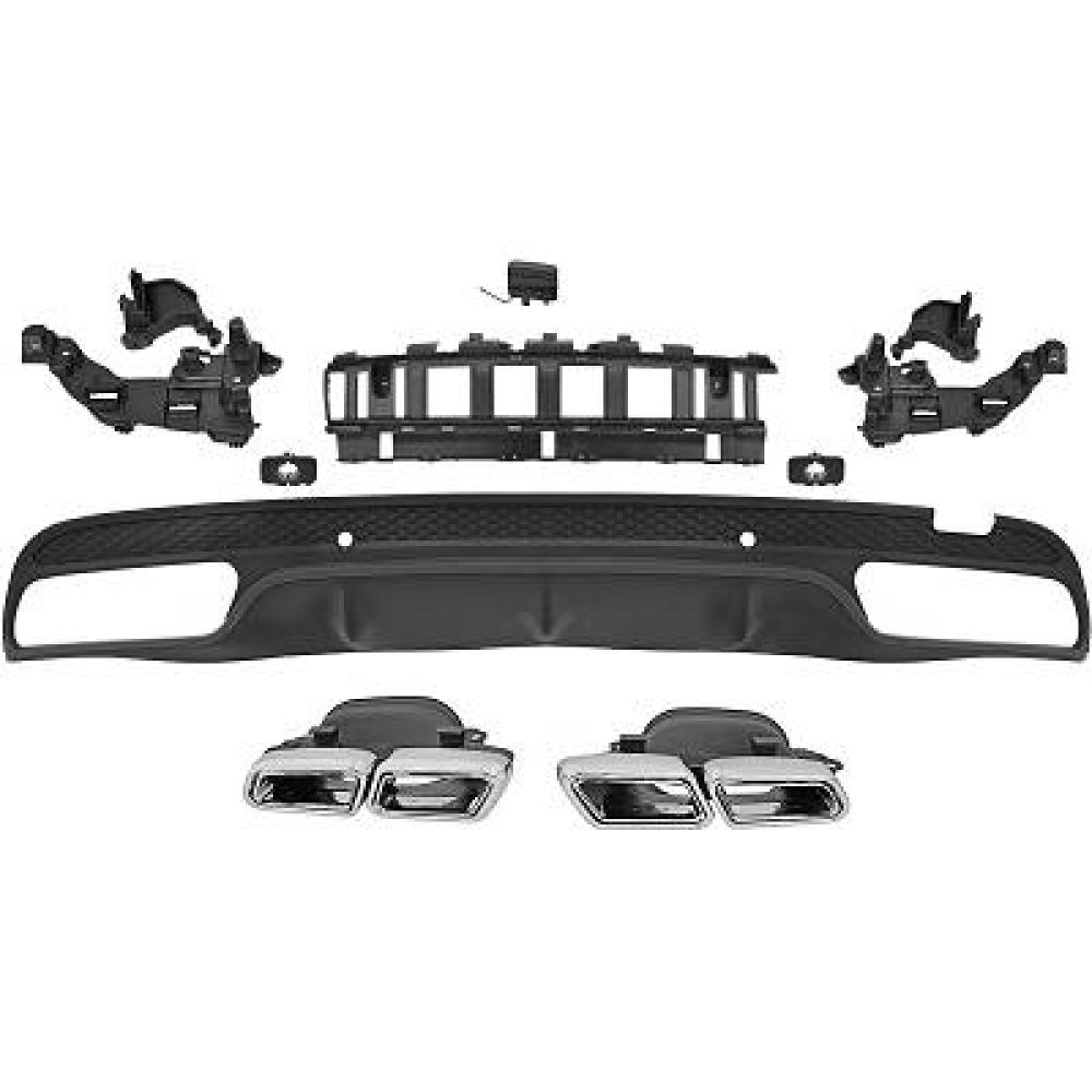 Pare-chocs arrière Mercedes C-Kl. W205 1.14-7.18
