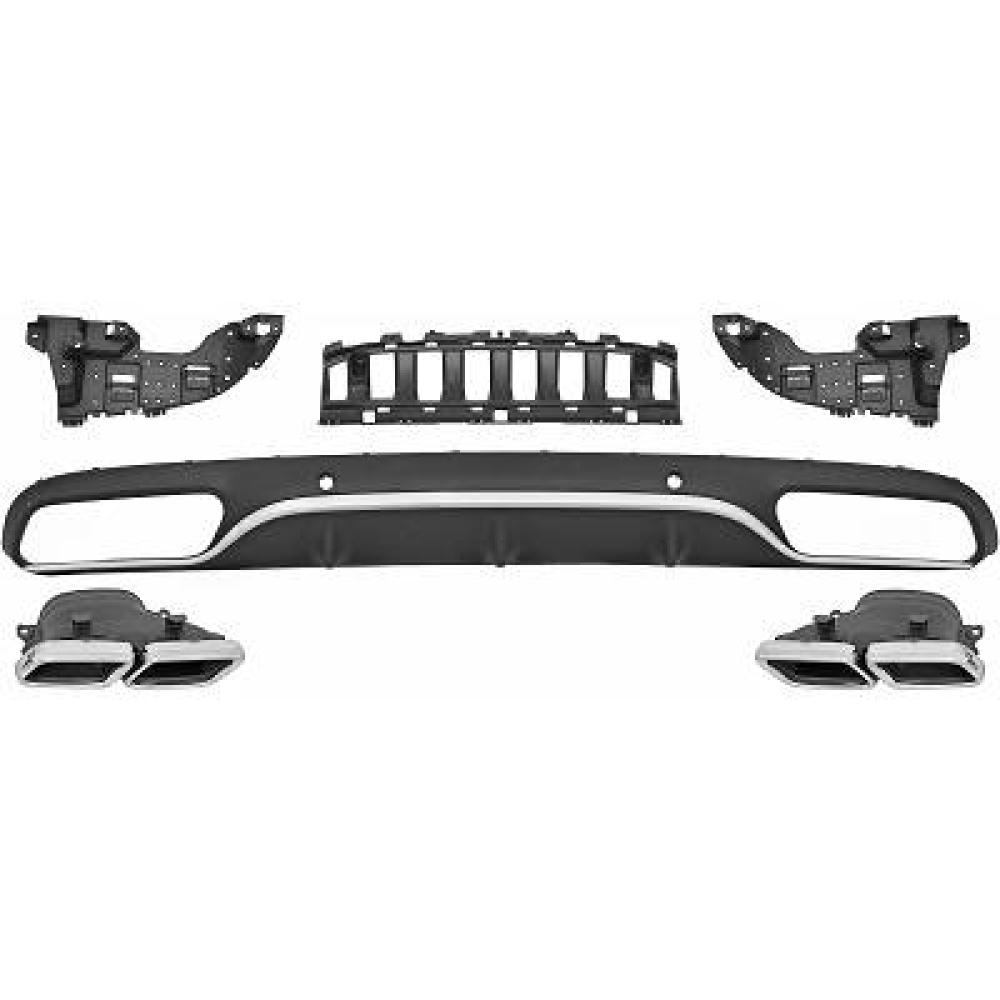 Pare-chocs arrière Mercedes C-Kl. W205 1.14-7.18