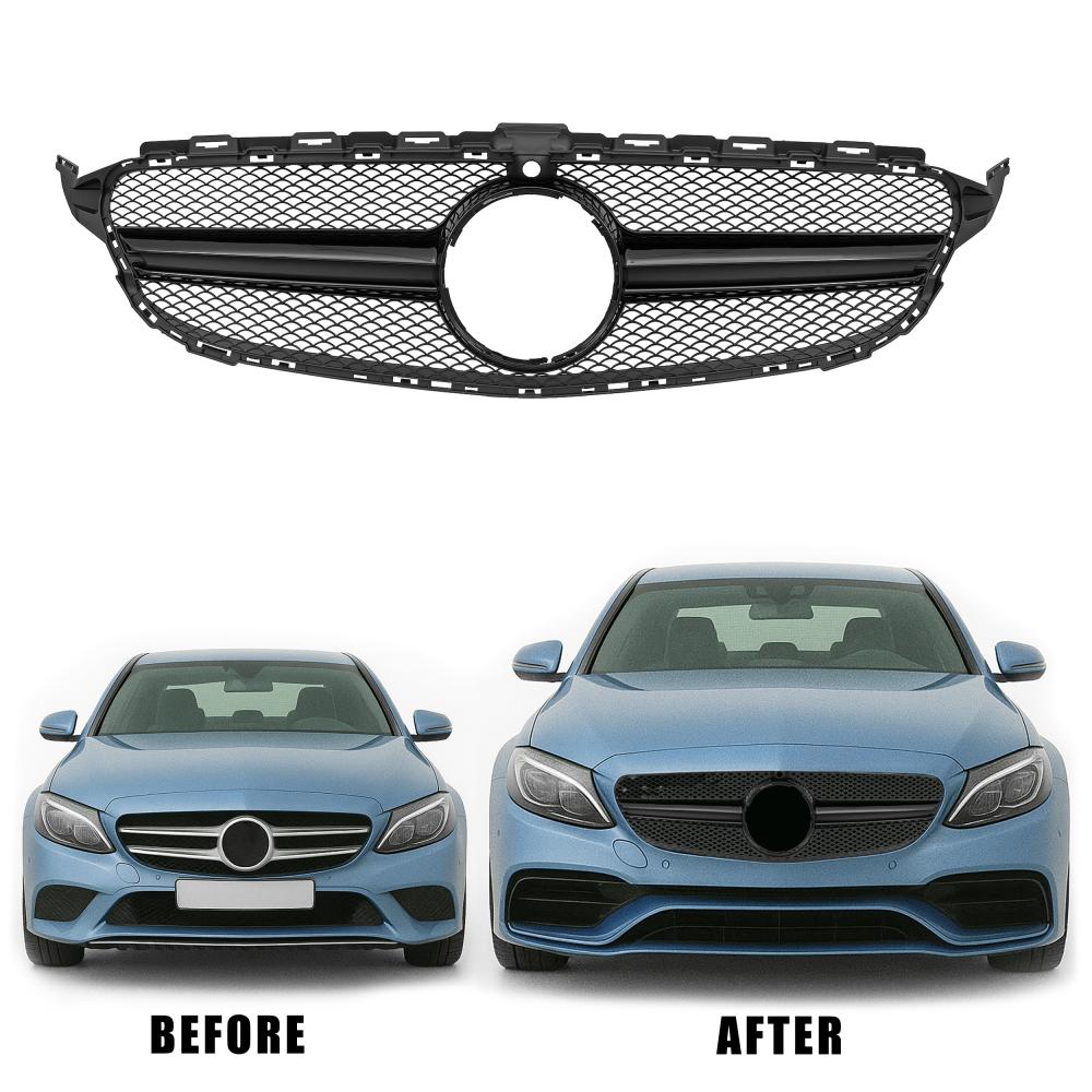 Grille de radiateur Mercedes C-Kl. W205 1.14-7.18
