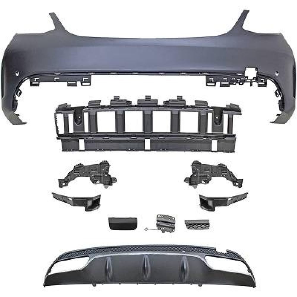 Pare-chocs arrière Mercedes C-Kl. W205 1.14-7.18