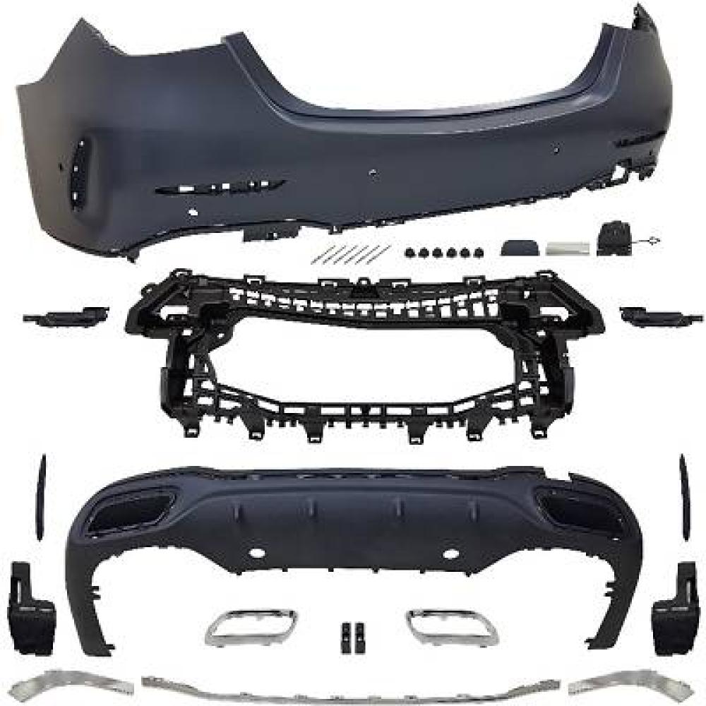 Pare-chocs arrière Mercedes C-Kl. W206 Lim/Cpe/Tour. 21->>
