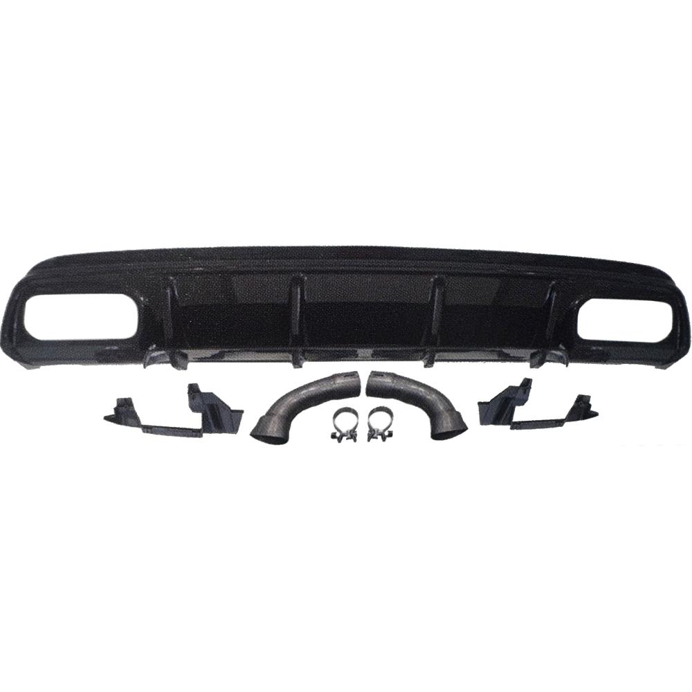 Enjoliveur, pare-chocs arrière Mercedes A-Klasse W176 AMG Optik 12-18