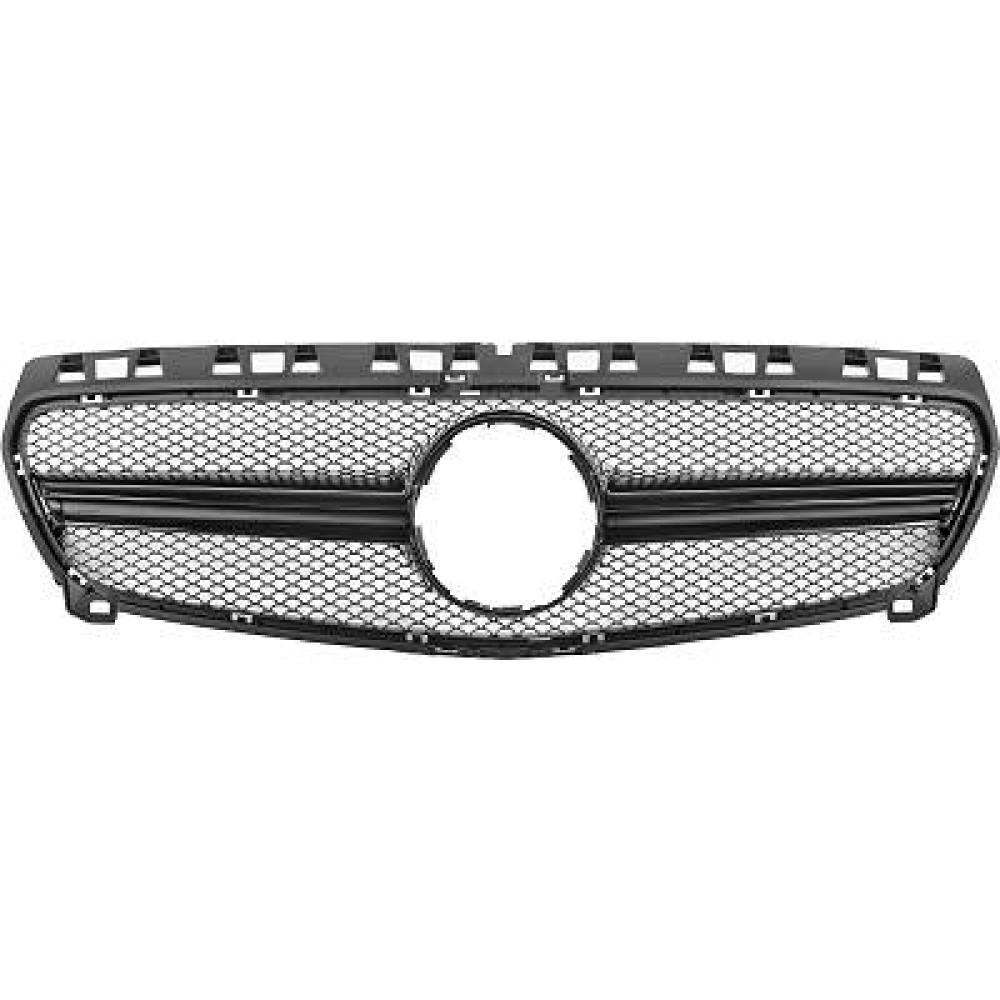Elément insertable, grille de radiateur Mercedes A-Klasse W176 AMG Optik 12-18