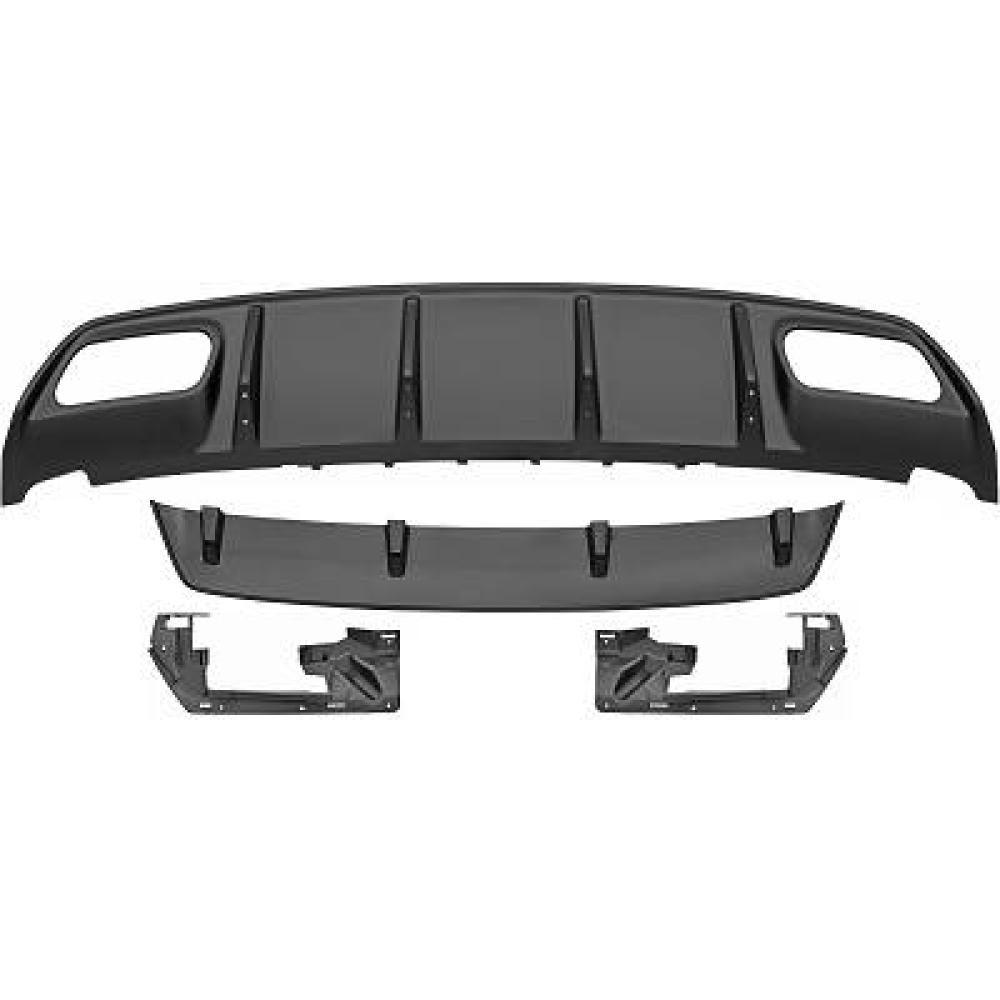 Enjoliveur, pare-chocs arrière Mercedes A-Klasse W176 AMG Optik 12-18
