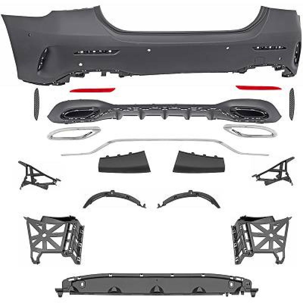 Pare-chocs arrière Mercedes A-Klasse W177 18-22