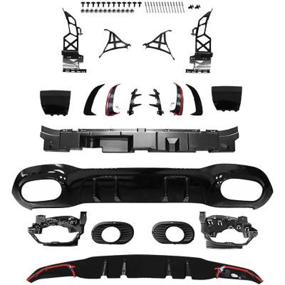 Pare-chocs arrière Mercedes A-Klasse W177 18-22