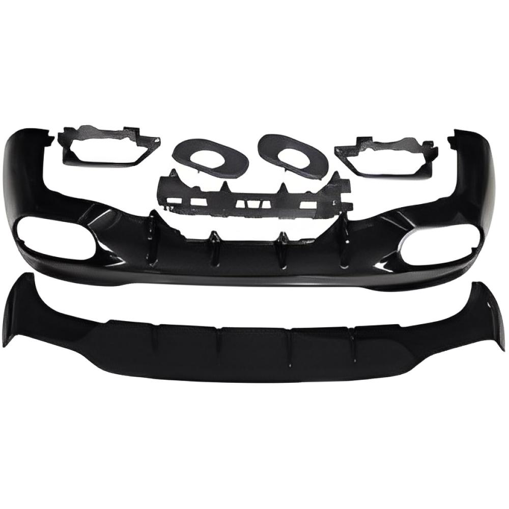 Enjoliveur, pare-chocs arrière Mercedes CLA C118 (W/X 118) 19->>