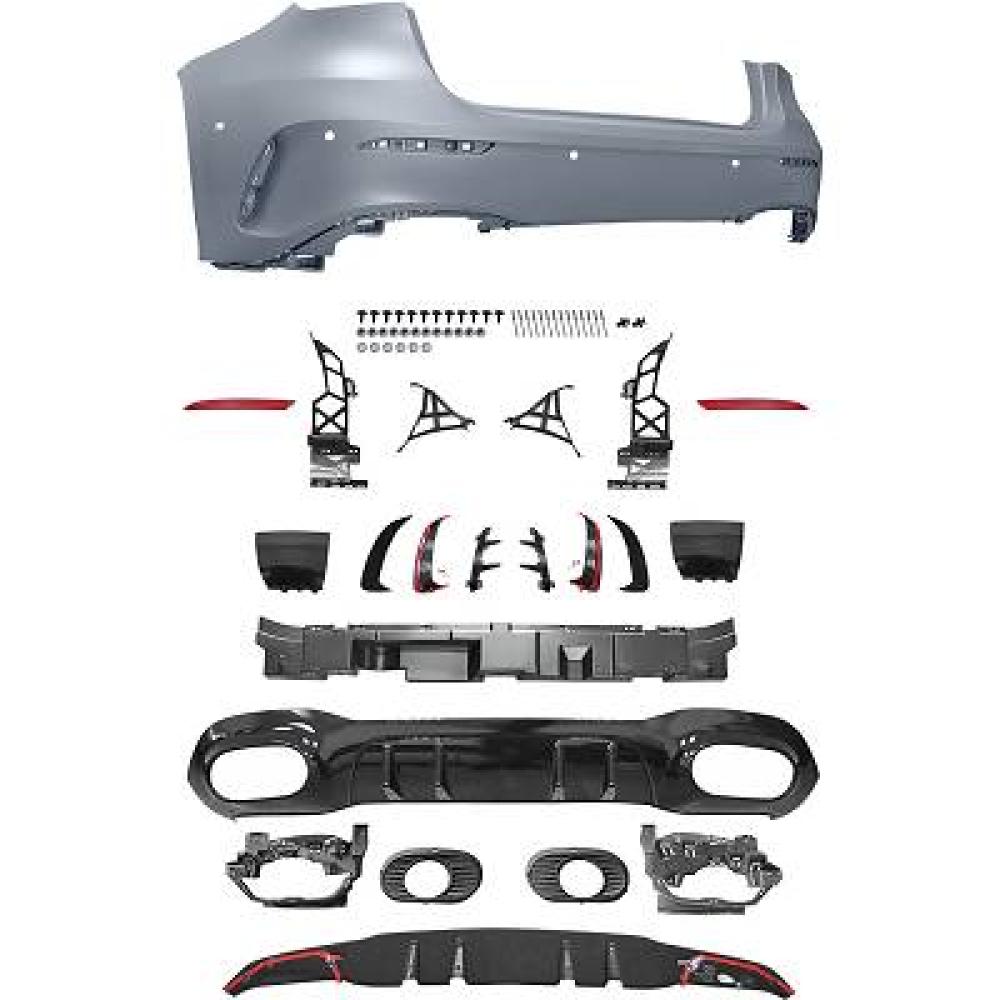 Pare-chocs arrière Mercedes A-Klasse W177 18-22