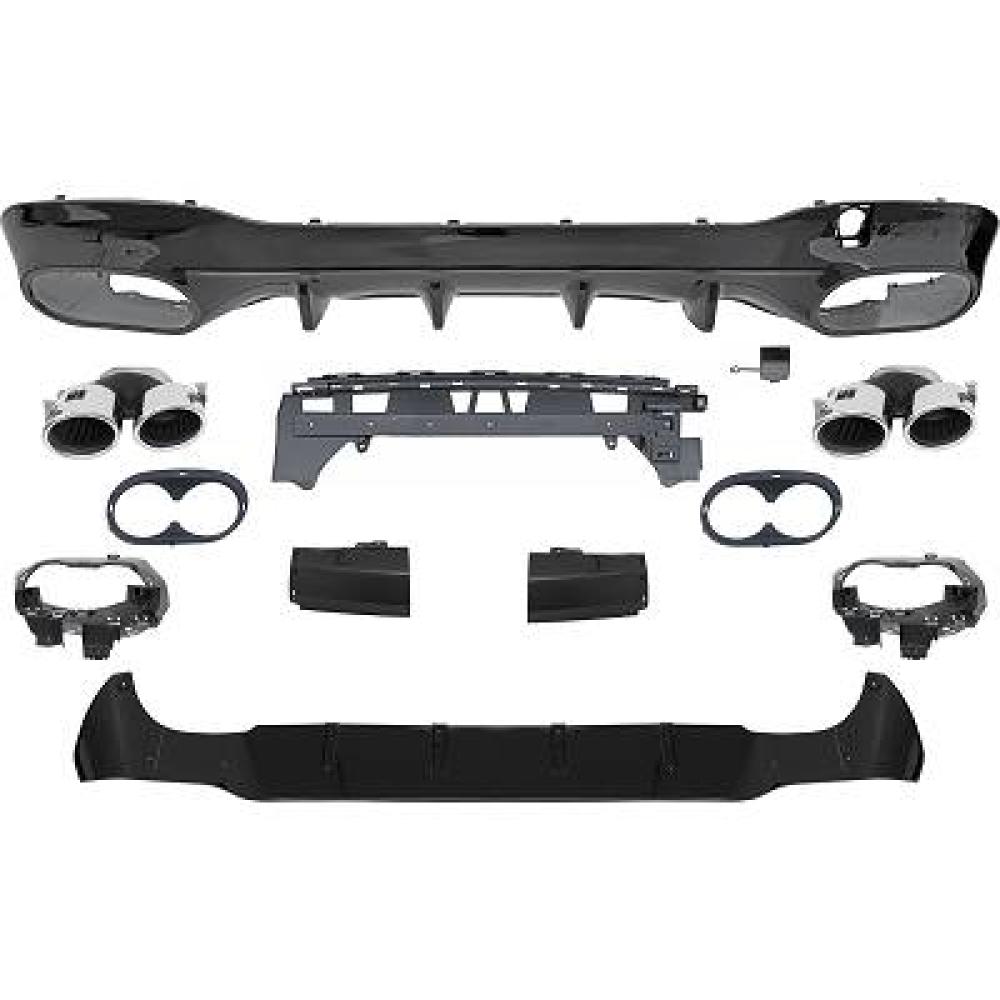 Enjoliveur, pare-chocs arrière Mercedes CLA C118 (W/X 118) 19->>