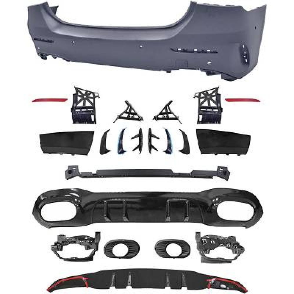 Pare-chocs arrière Mercedes A-Klasse W177 18-22