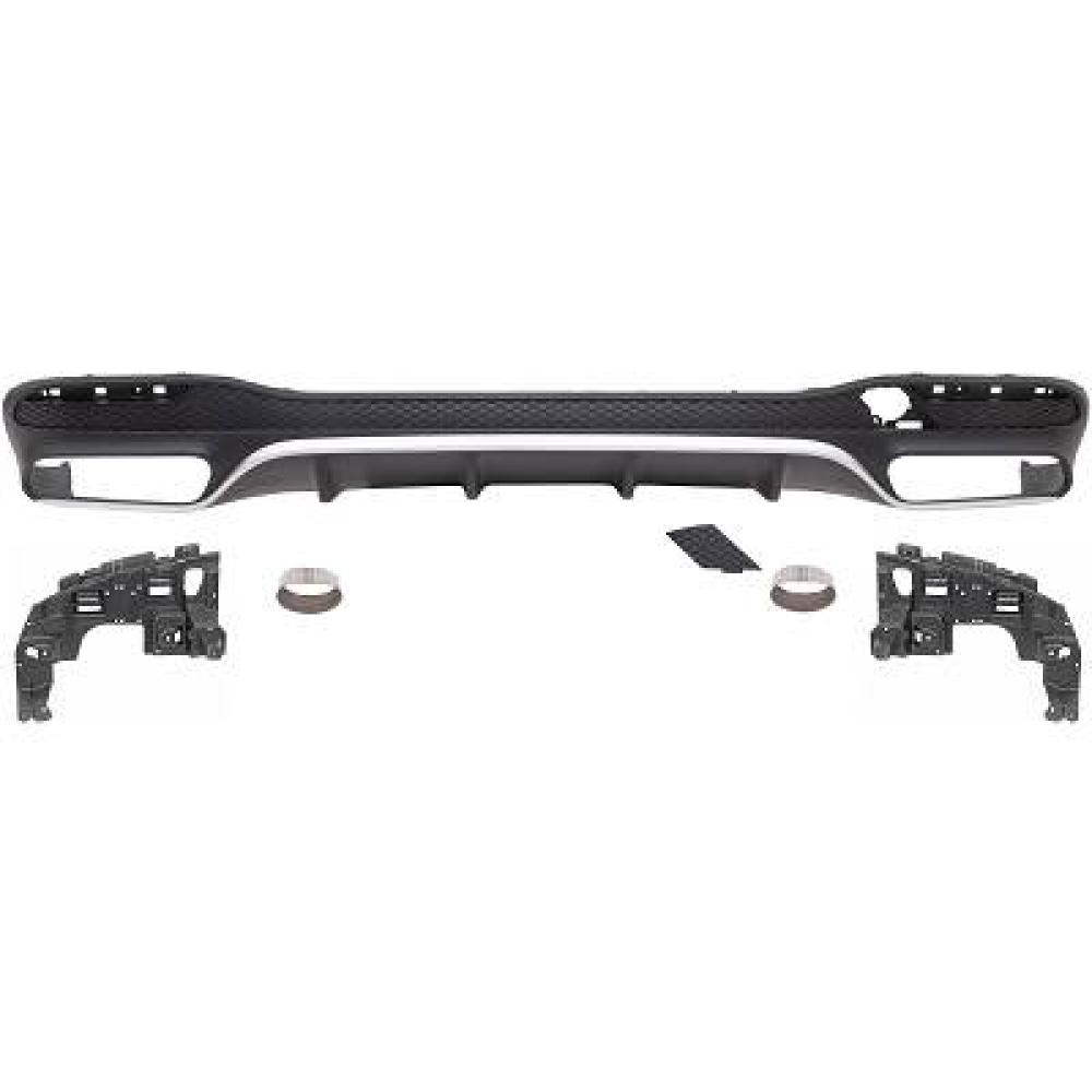 Enjoliveur, pare-chocs arrière Mercedes GLE-Klasse (W166) 15->>