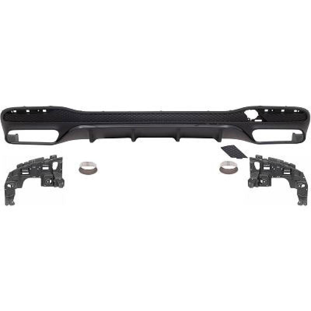 Enjoliveur, pare-chocs arrière Mercedes GLE-Klasse (W166) 15->>