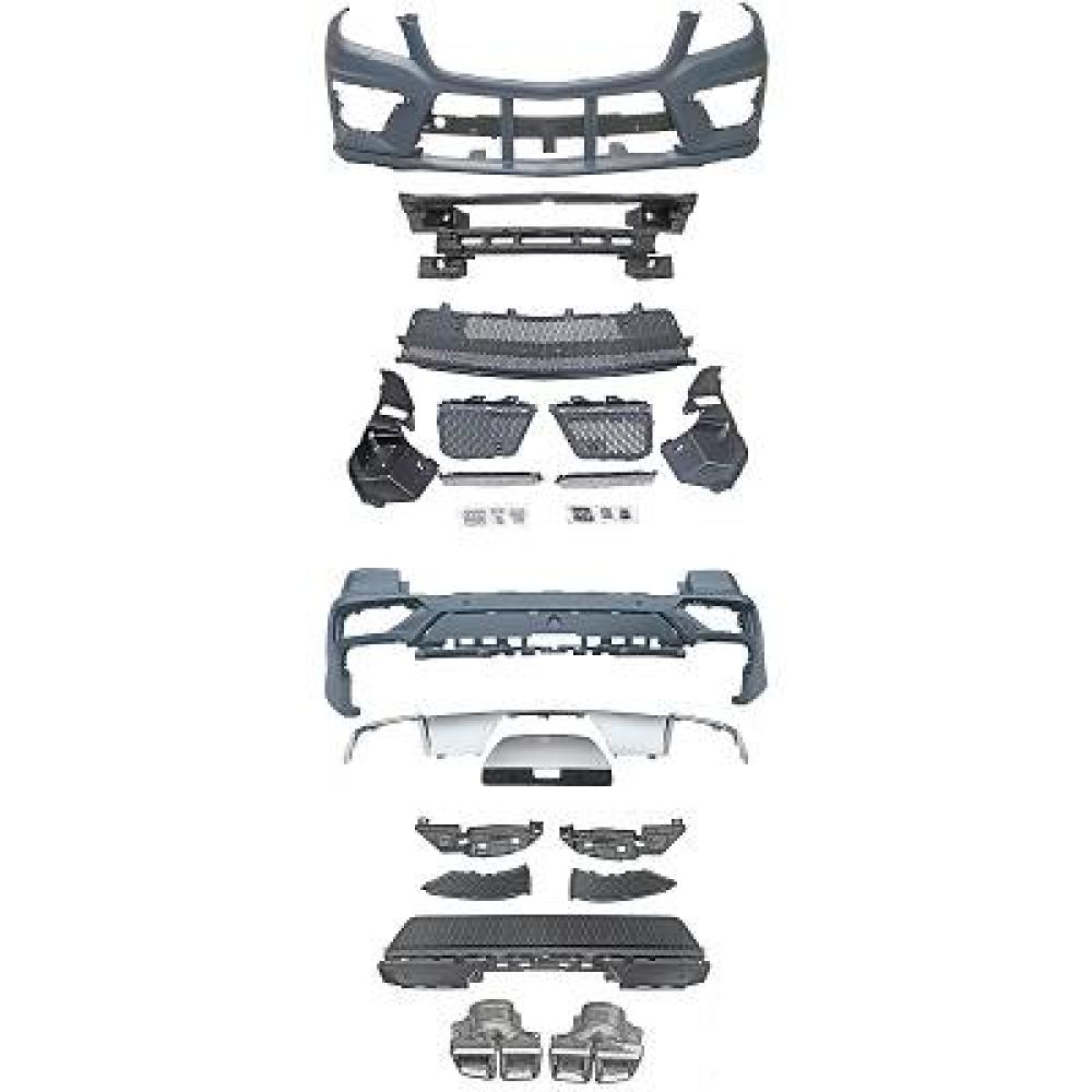 Pare-chocs arrière Mercedes M-Klasse (W166) 11-15