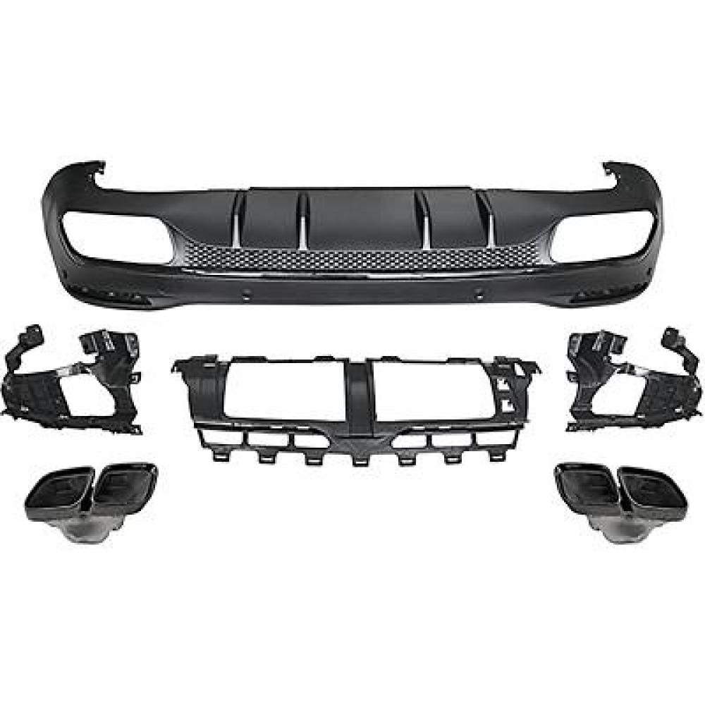 Enjoliveur, pare-chocs arrière Mercedes GLE (V167) 19->>