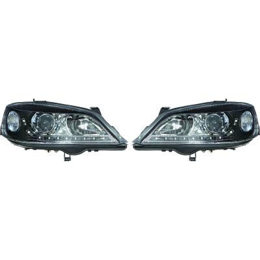 Kit de projecteurs principaux Opel Astra G 97-04