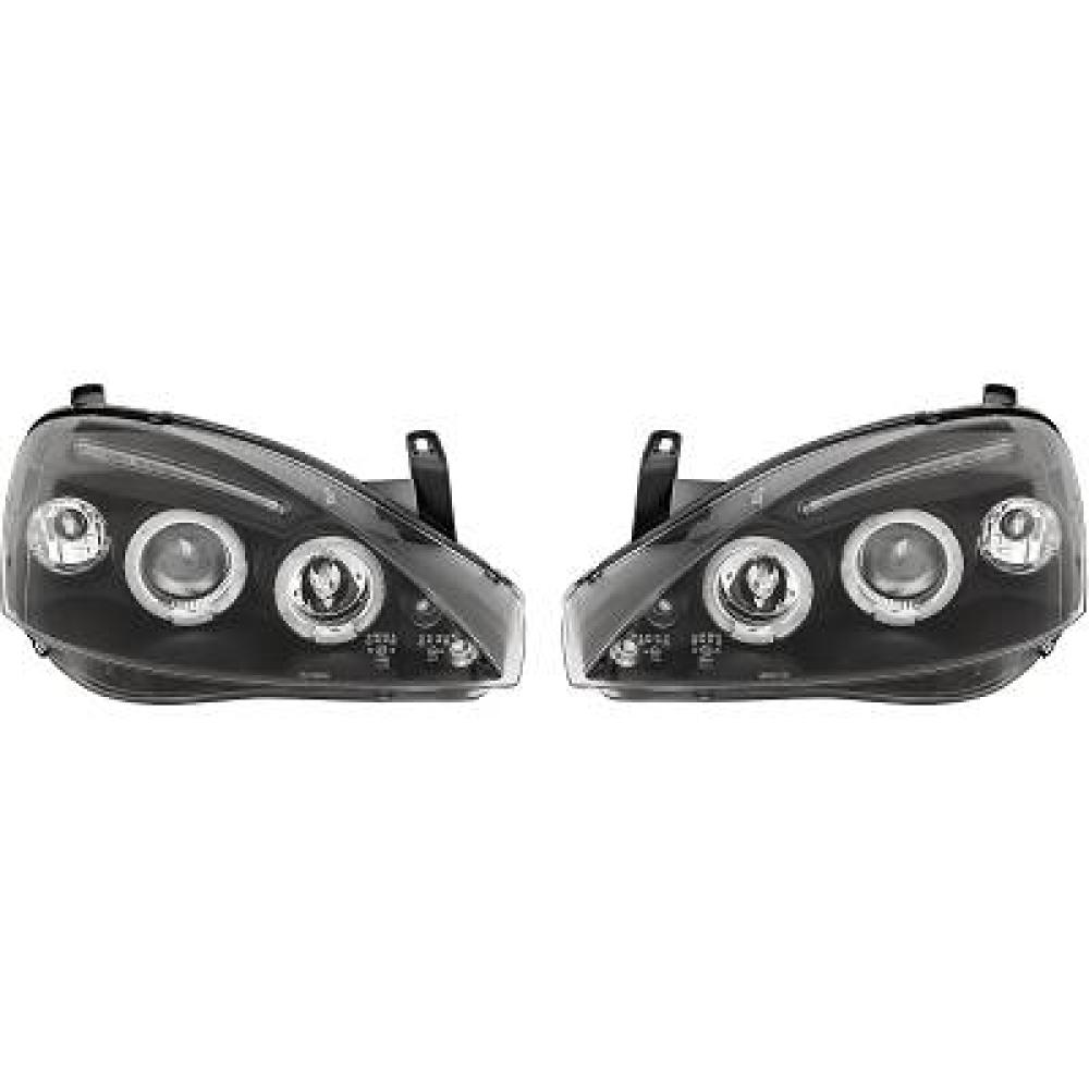 Kit de projecteurs principaux Opel Corsa C 00-06