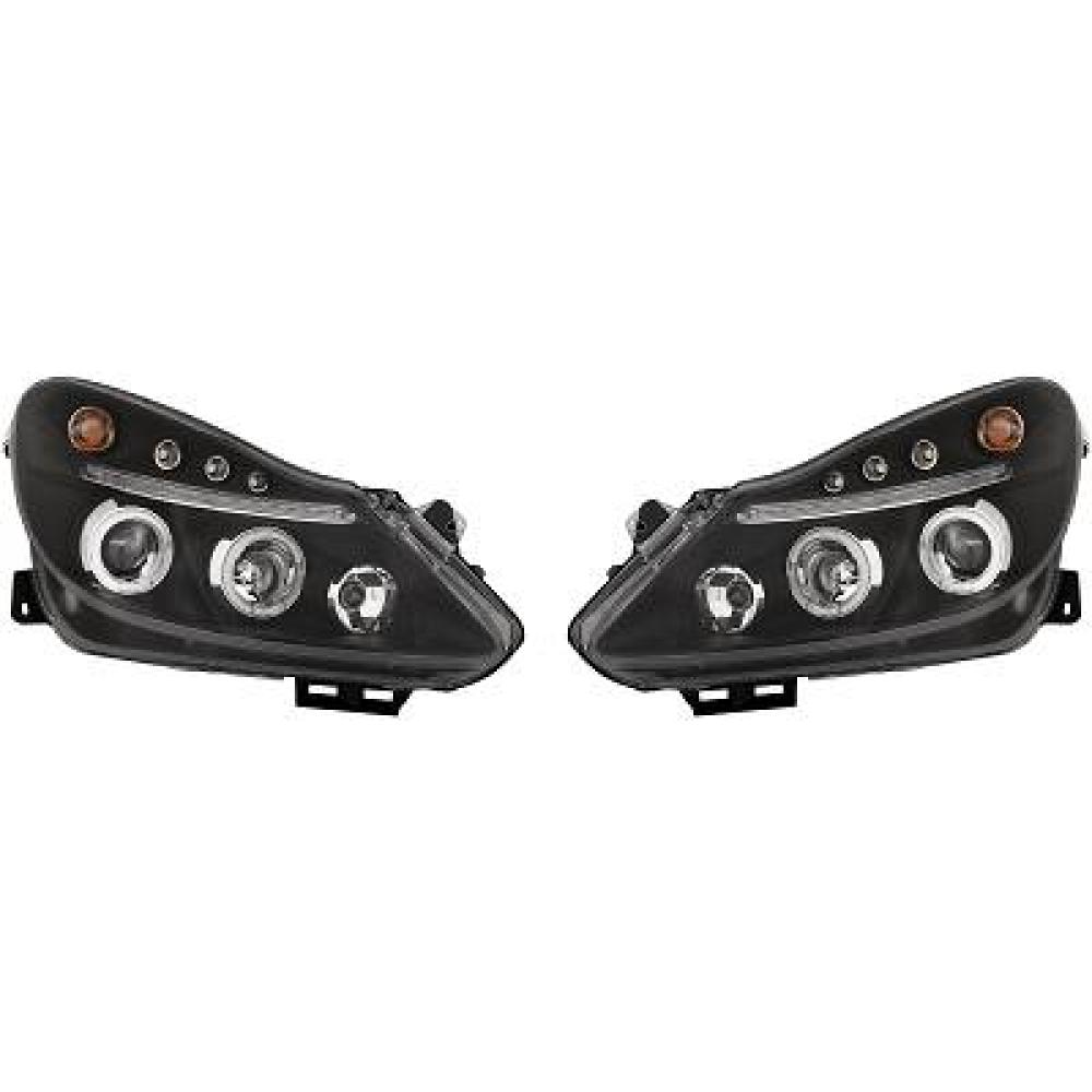 Kit de projecteurs principaux Opel Corsa D 3/5 trg. 06-10