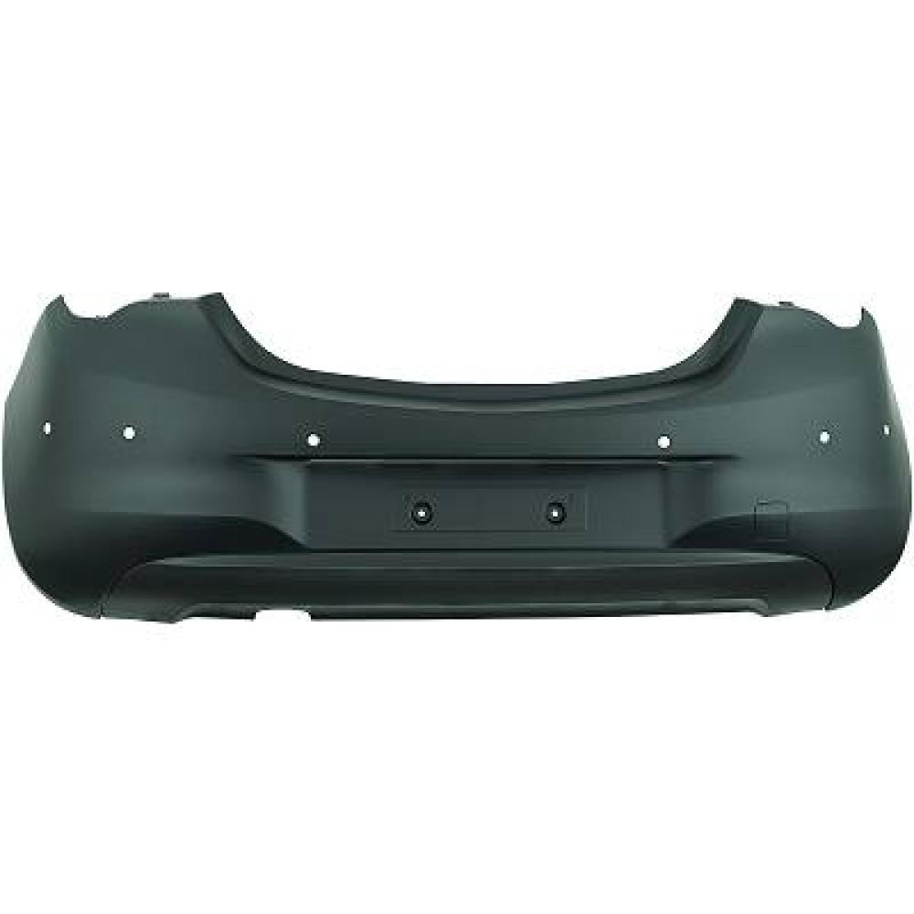 Pare-chocs arrière Opel Corsa E 3/5 trg. 15-19 + parktronic 6 trous