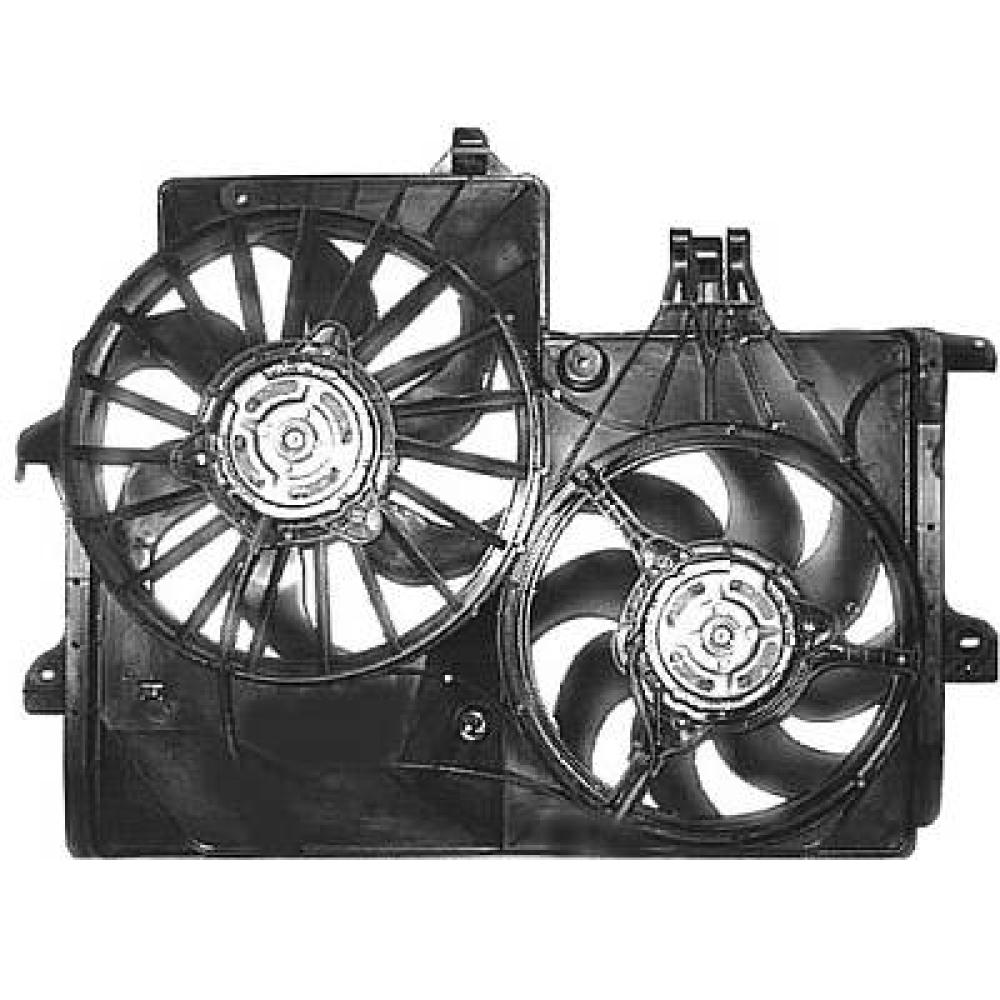 Ventilateur, refroidissement du moteur Opel Meriva 03-06