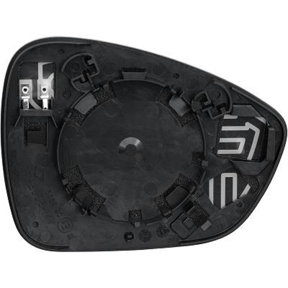 Verre de rétroviseur, rétroviseur extérieur gauche Citroen C4 3/5 trg. 11-15
