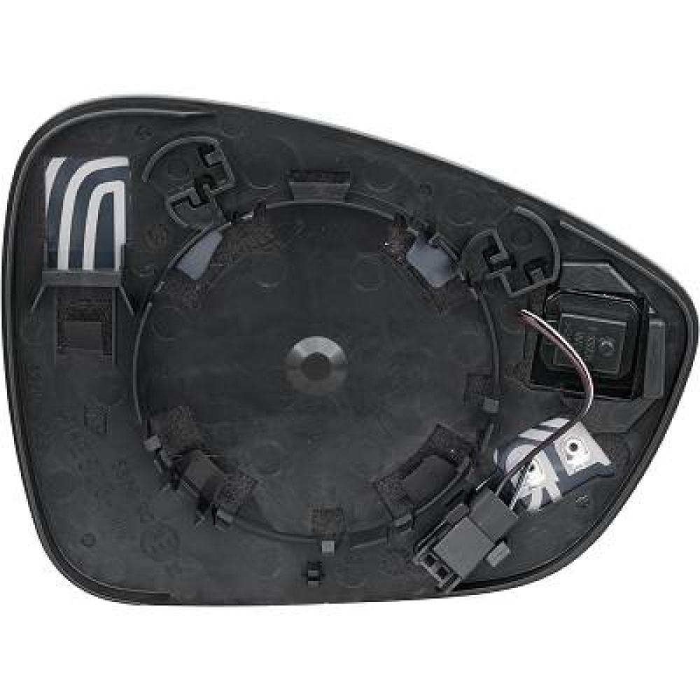 Verre de rétroviseur, rétroviseur extérieur gauche Citroen C4 3/5 trg. 11-15