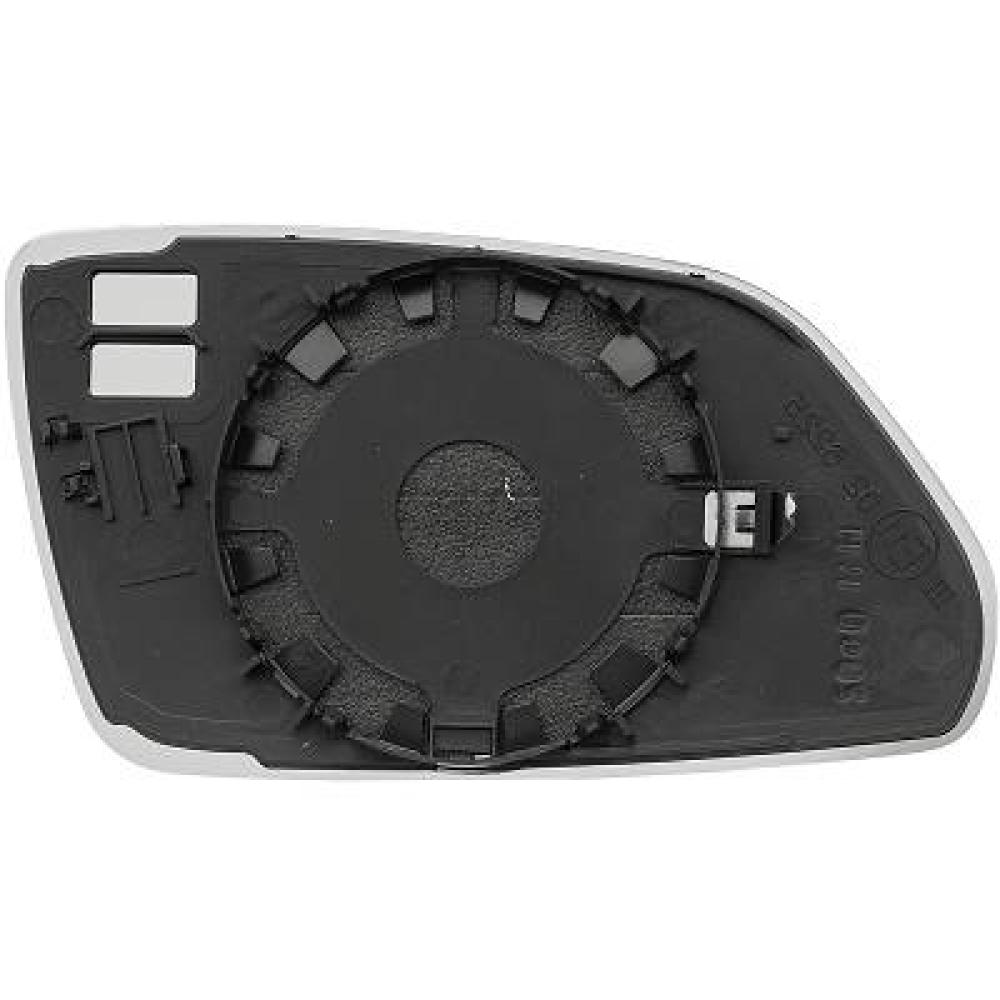 Verre de rétroviseur, rétroviseur extérieur gauche Volkswagen Polo 05-09