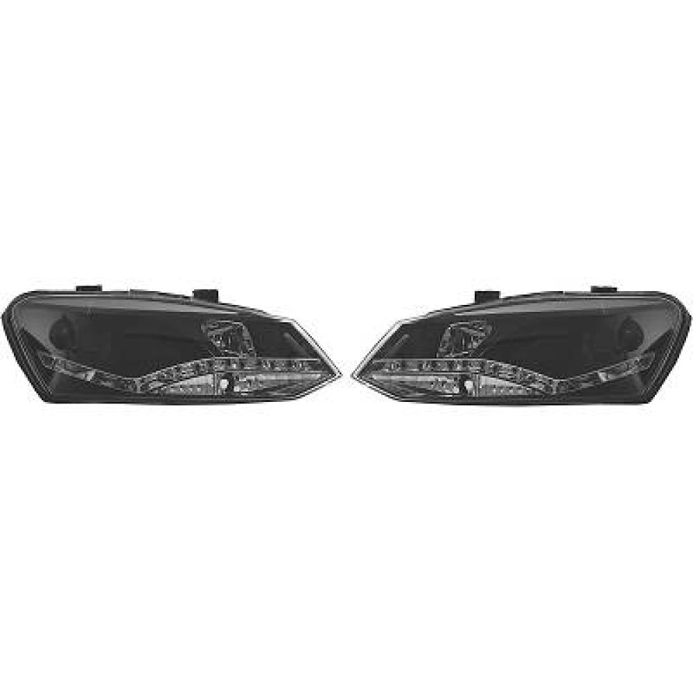Kit de projecteurs principaux Volkswagen Polo 3/5 trg. 09-14