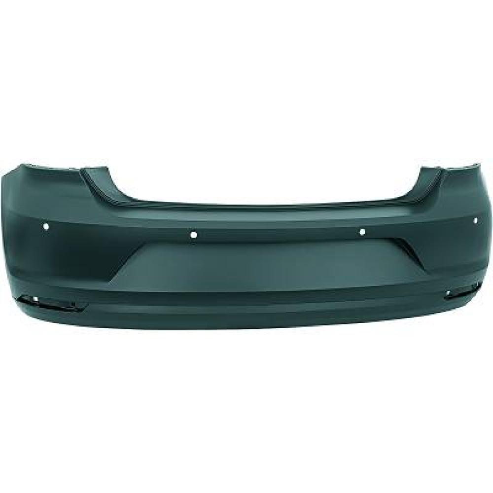 Pare-chocs arrière Volkswagen Polo 3/5 trg. 14-17 + parktronic