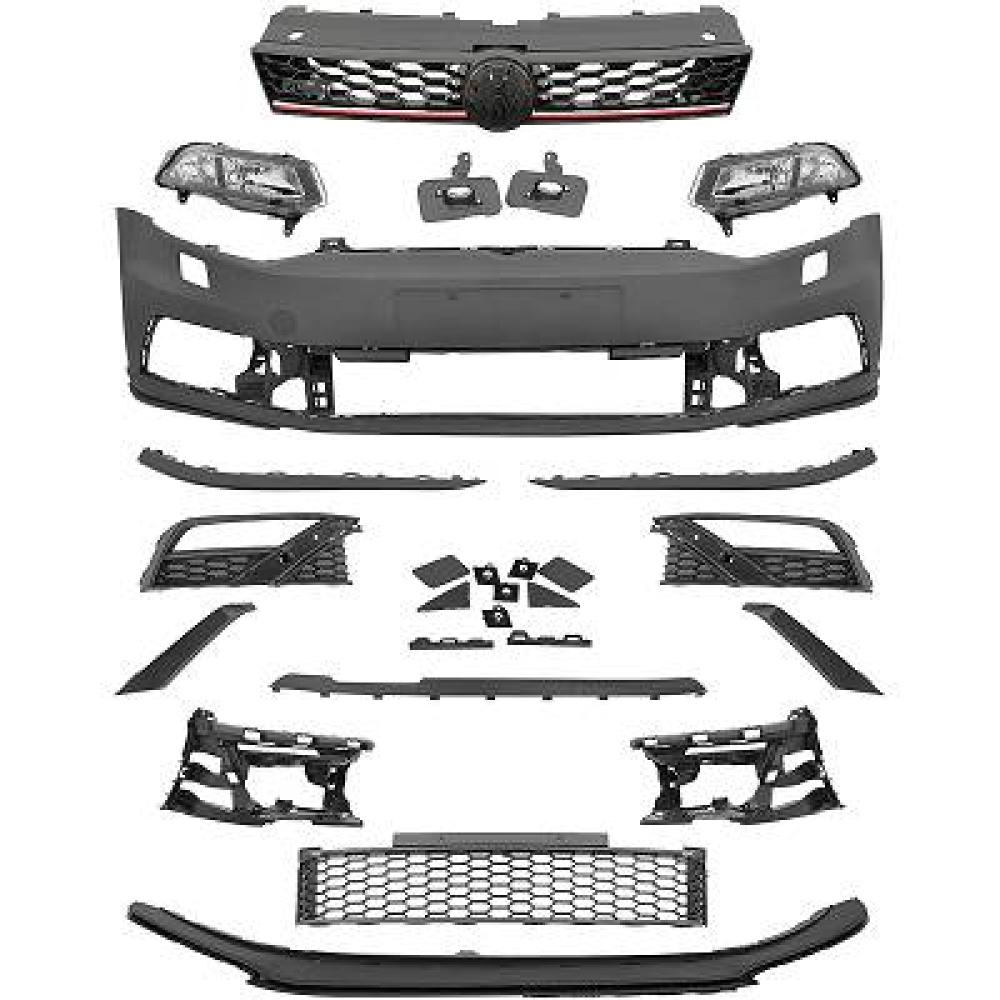 Pare-chocs avant Volkswagen Polo 3/5 trg. 14-17