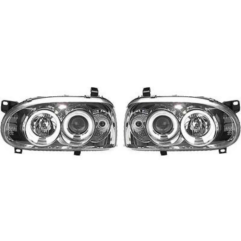 Kit de projecteurs principaux Volkswagen Golf III 91-97