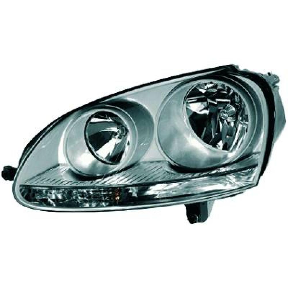 Projecteur principal gauche Volkswagen Golf V 03-08