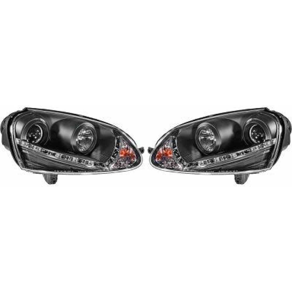 Kit de projecteurs principaux Volkswagen Golf V 03-08