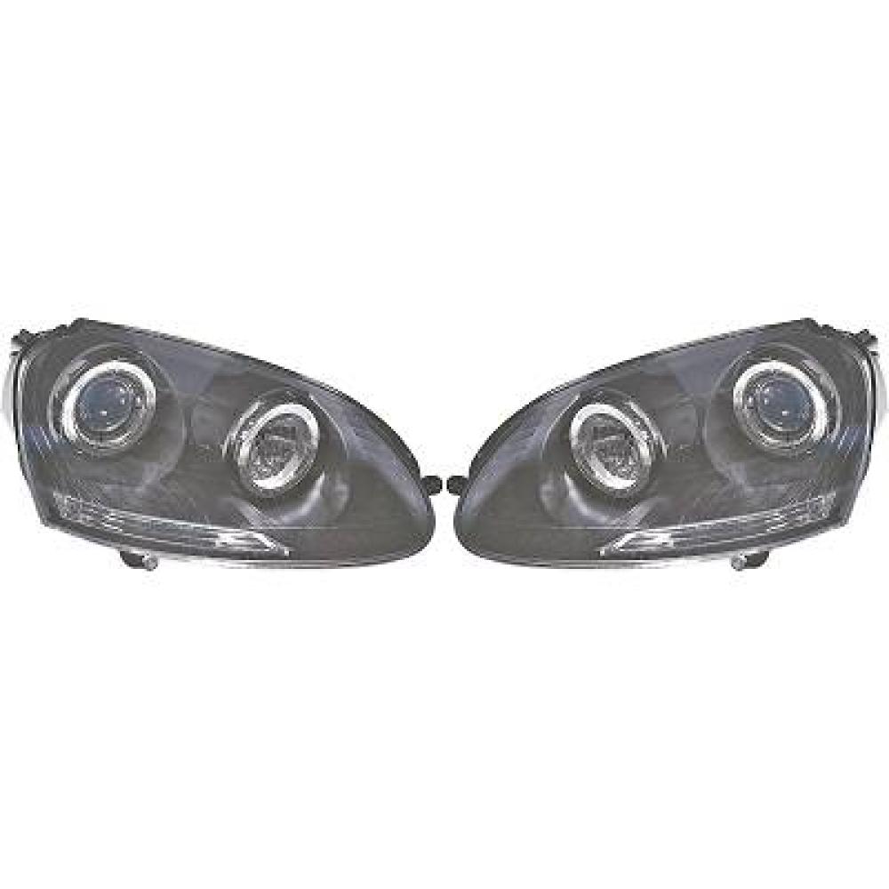 Kit de projecteurs principaux Volkswagen Golf V 03-08