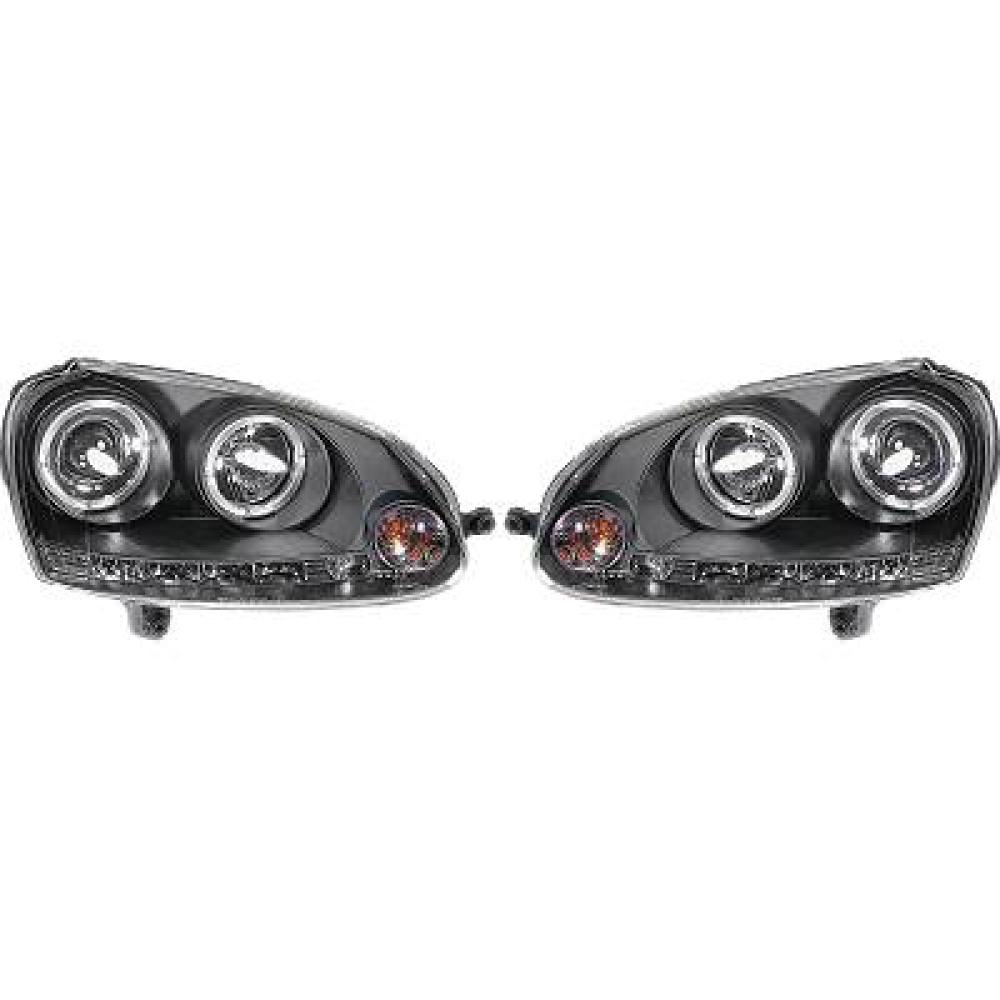 Kit de projecteurs principaux Volkswagen Golf V 03-08