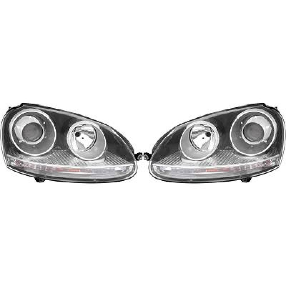 Kit de projecteurs principaux Volkswagen Golf V 03-08