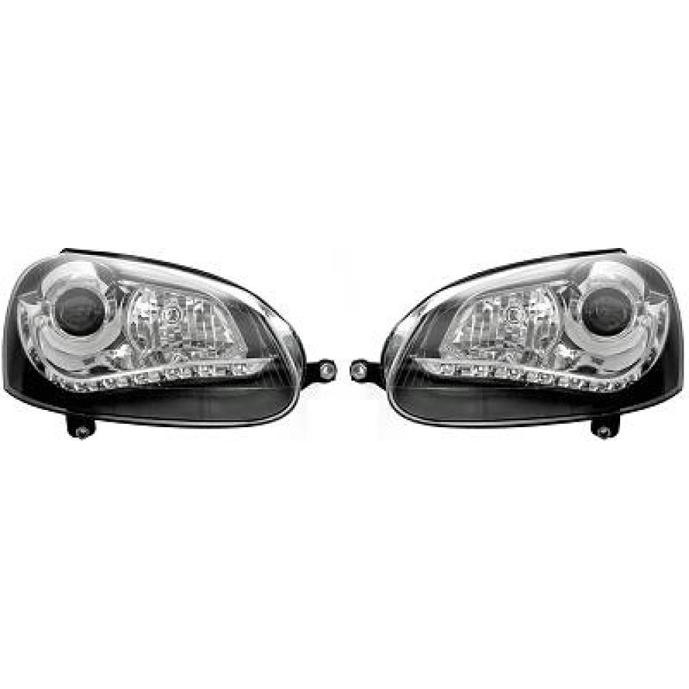 Kit de projecteurs principaux Volkswagen Golf V 03-08