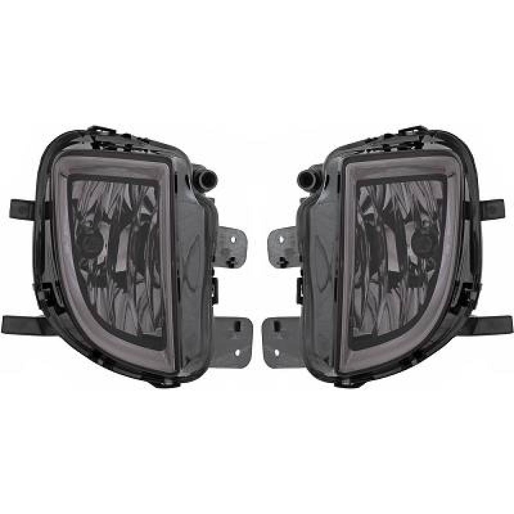 Kit de projecteurs antibrouillard des deux côtés de l'essieu avant Volkswagen Golf VI Limousine 08-12